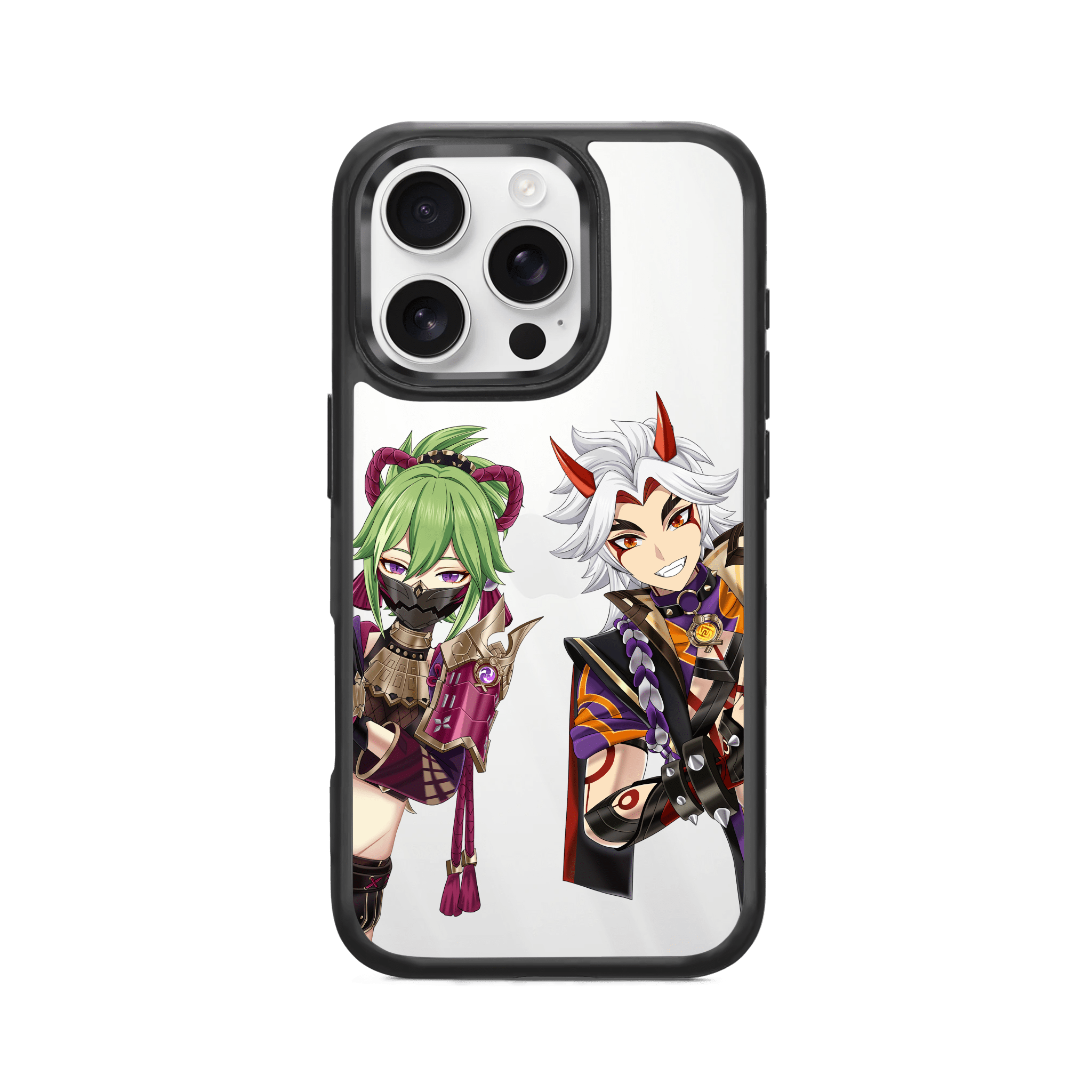 Coque de téléphone - Genshin Impact - Kuki Shinobu & Arataki Itto - Shonen Shield