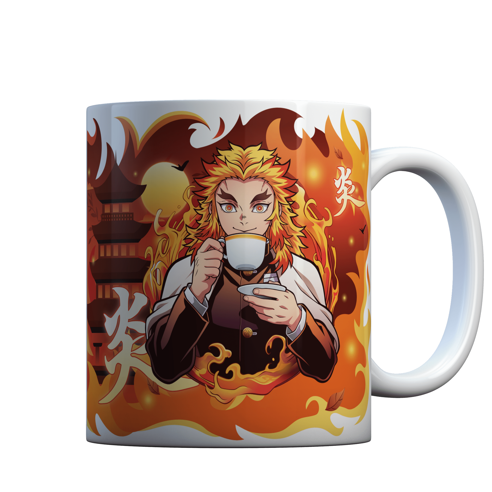 Mug - Kyojuro Rengoku - Demon Slayer - Shonen Shield