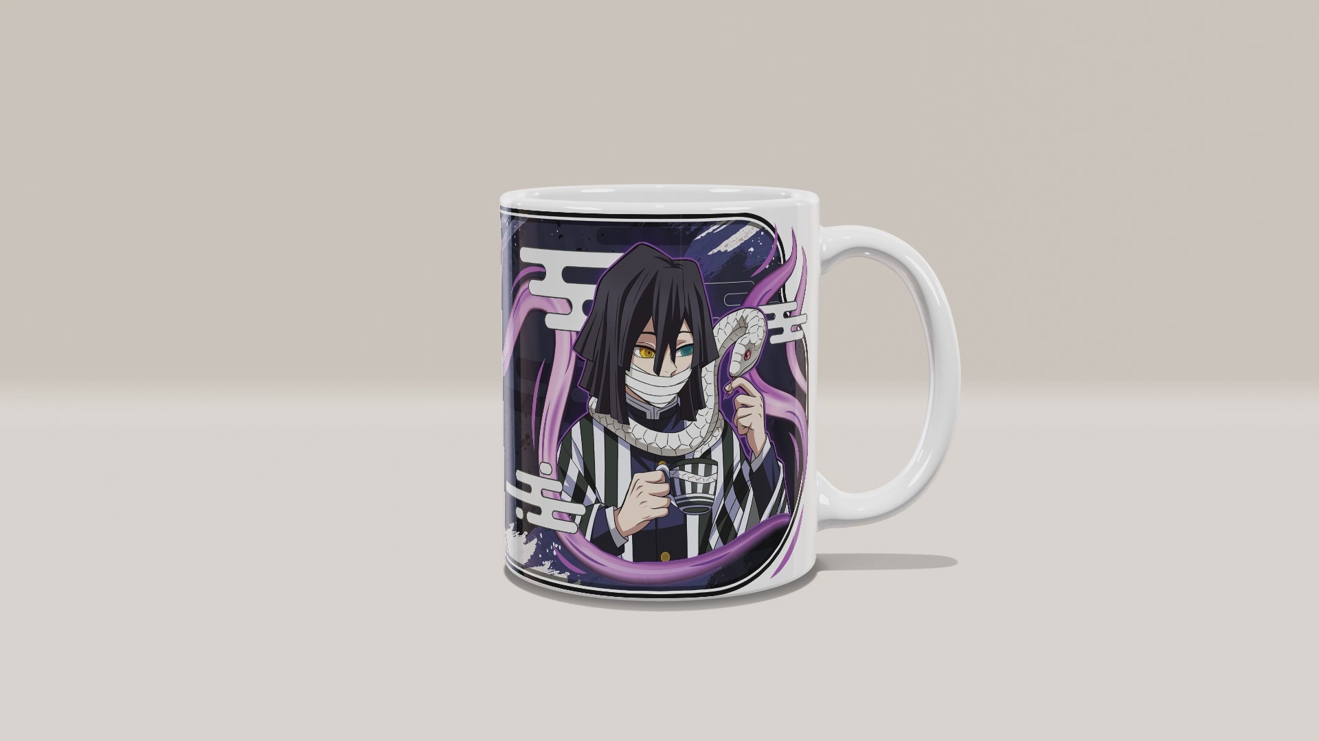Mug - Obanai Iguro - Demon Slayer